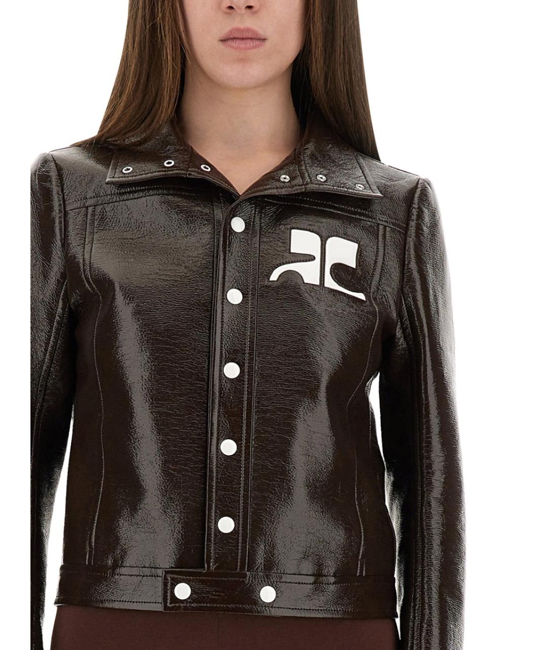 COURREGES Коричневый жакет/пиджак, фото 5