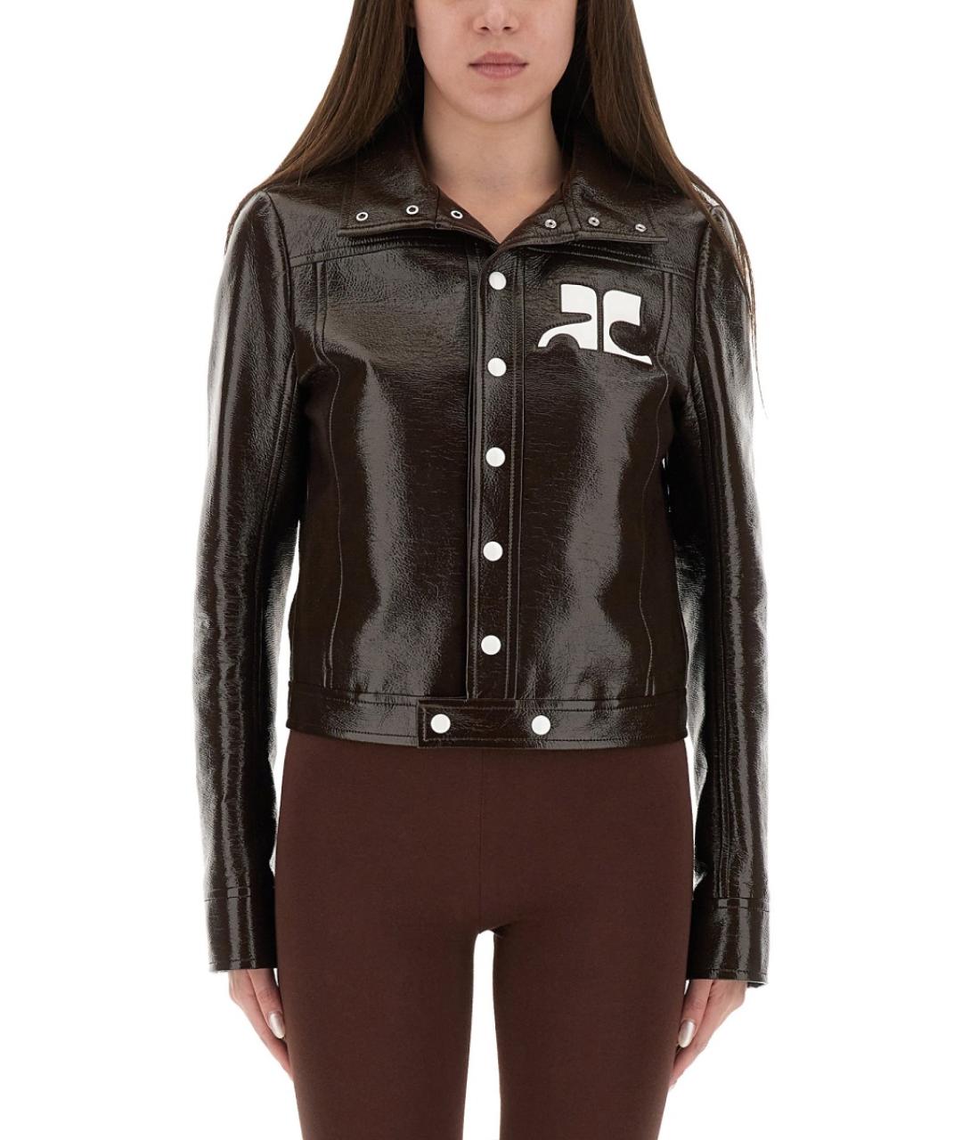 COURREGES Коричневый жакет/пиджак, фото 2