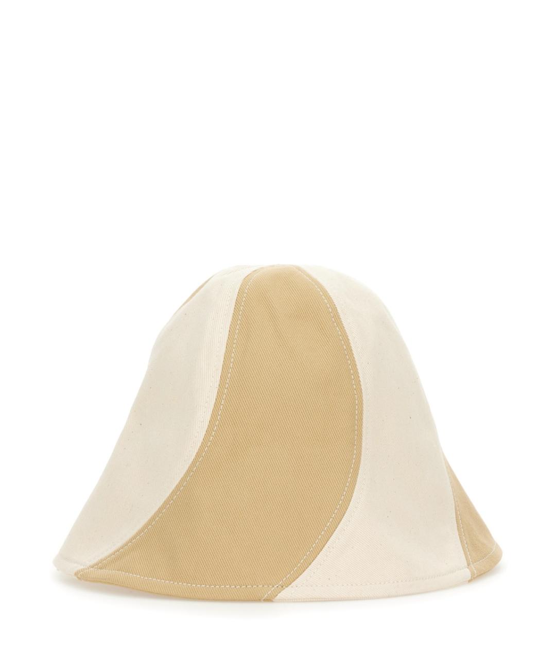 JACQUEMUS Бежевая хлопковая панама, фото 2