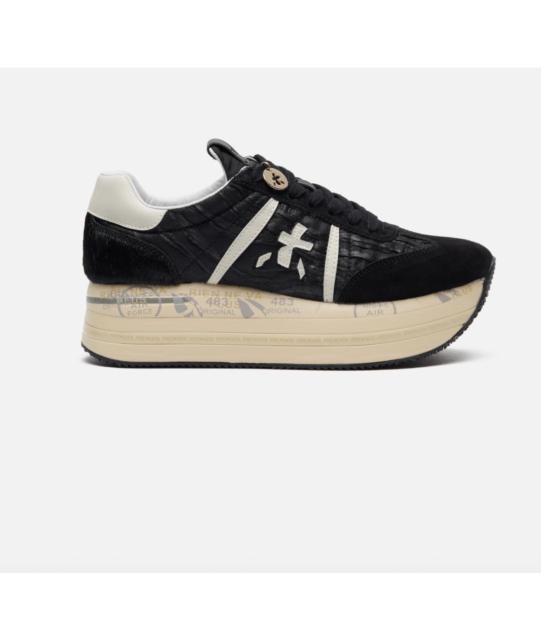 PREMIATA Черные кроссовки, фото 8