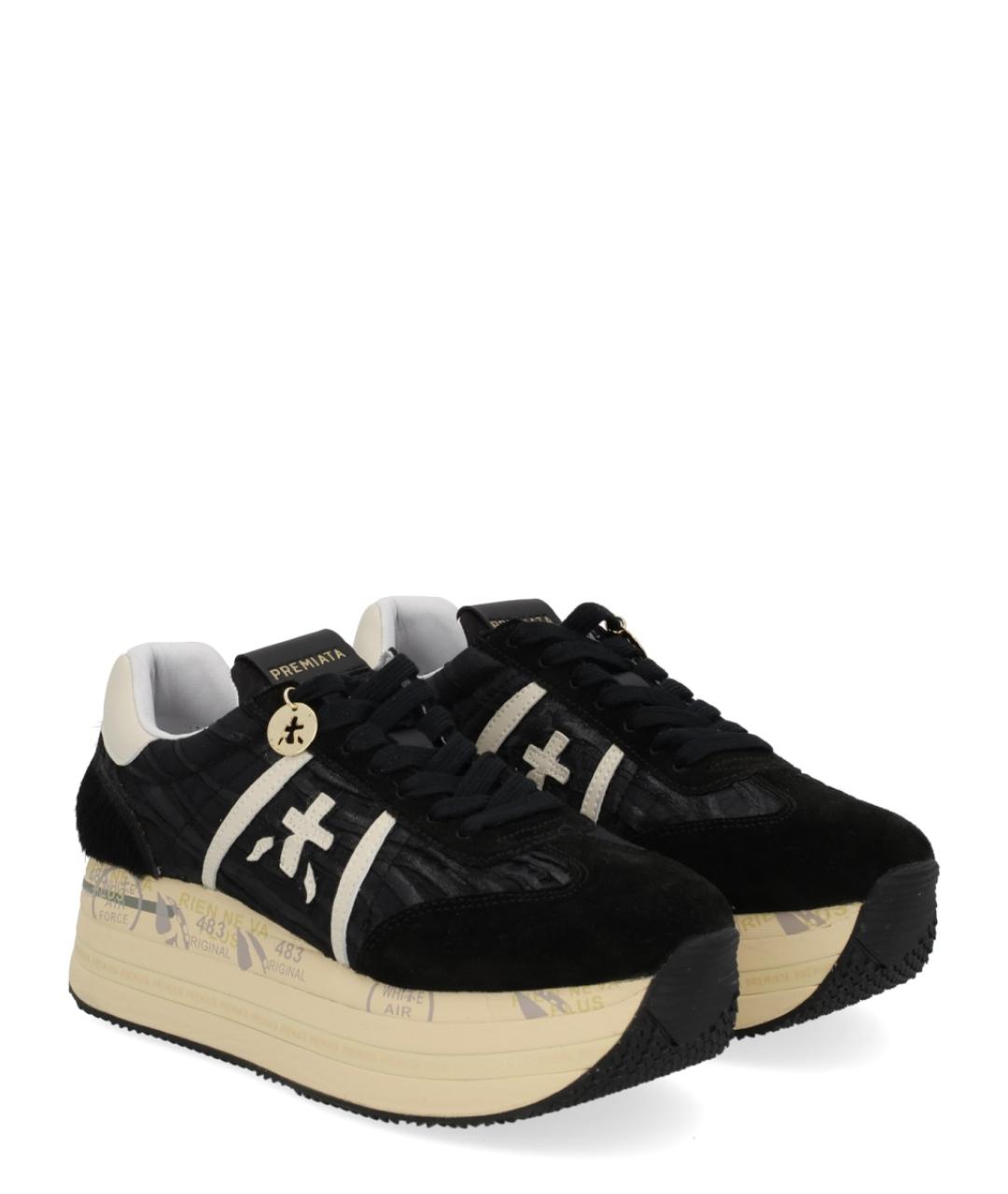 PREMIATA Черные кроссовки, фото 2