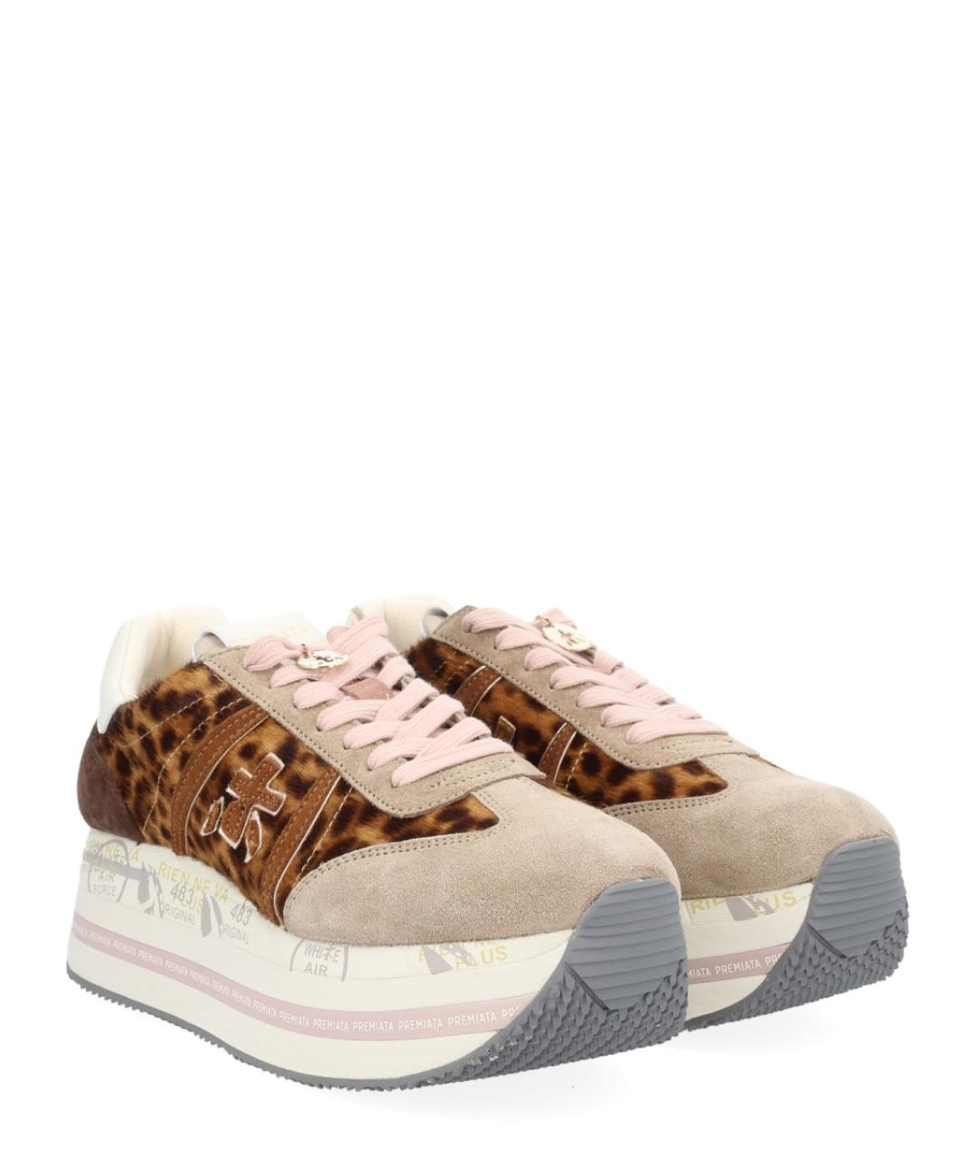 PREMIATA Коричневые кроссовки, фото 2