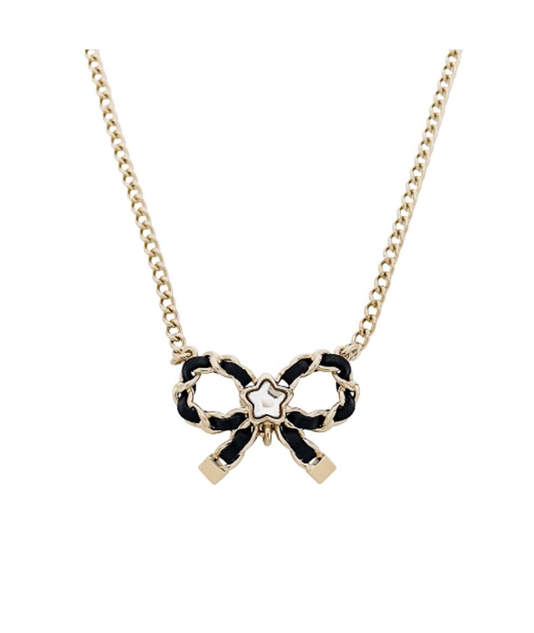 CHANEL Золотая металлическая подвеска, фото 1