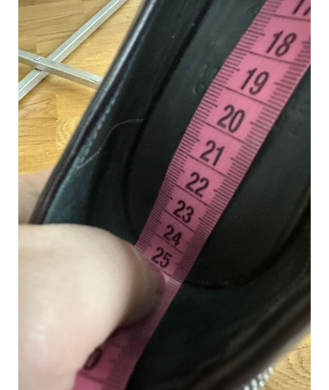 BRUNELLO CUCINELLI Черные кожаные туфли, фото 7