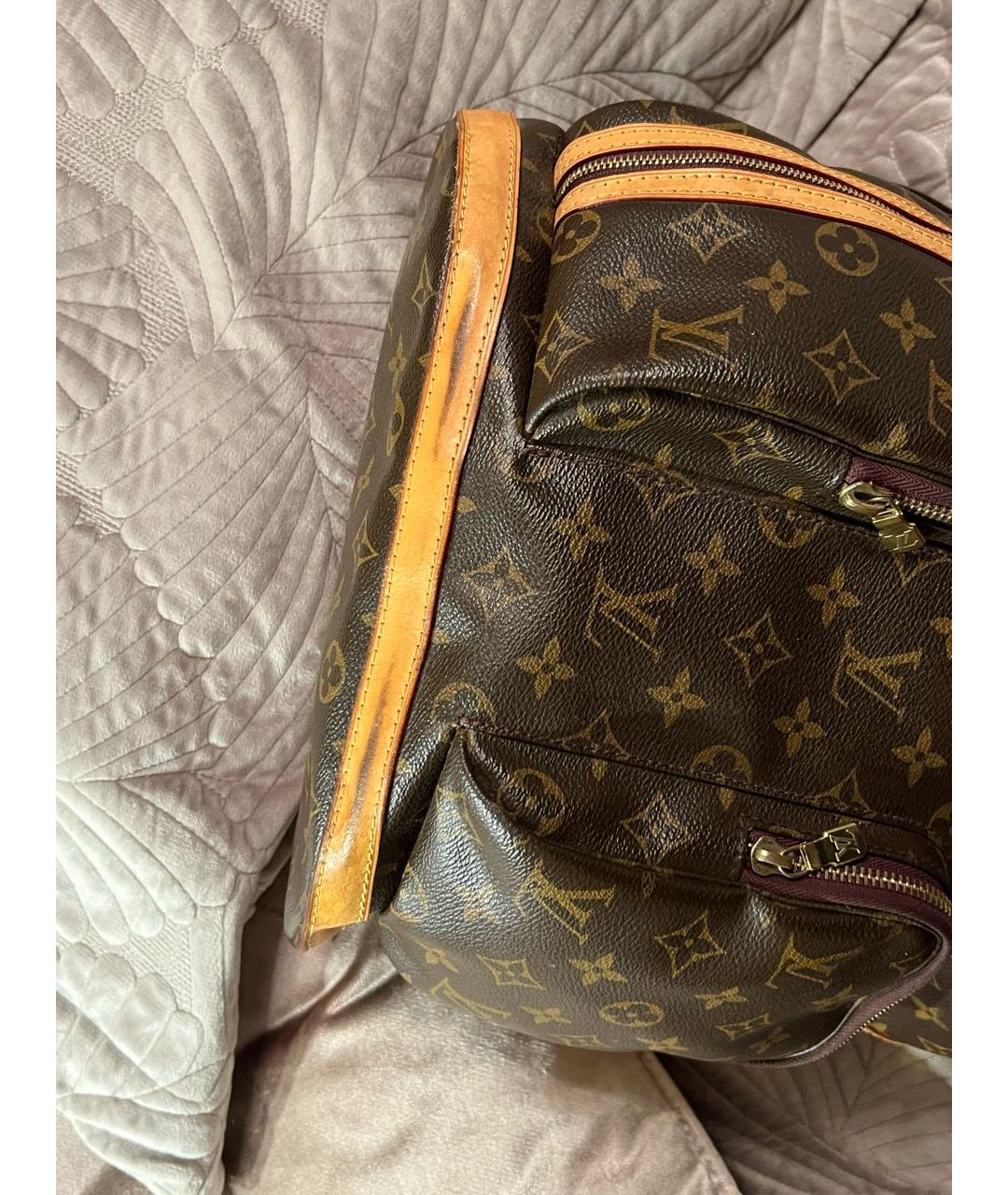 LOUIS VUITTON Коричневый рюкзак, фото 5
