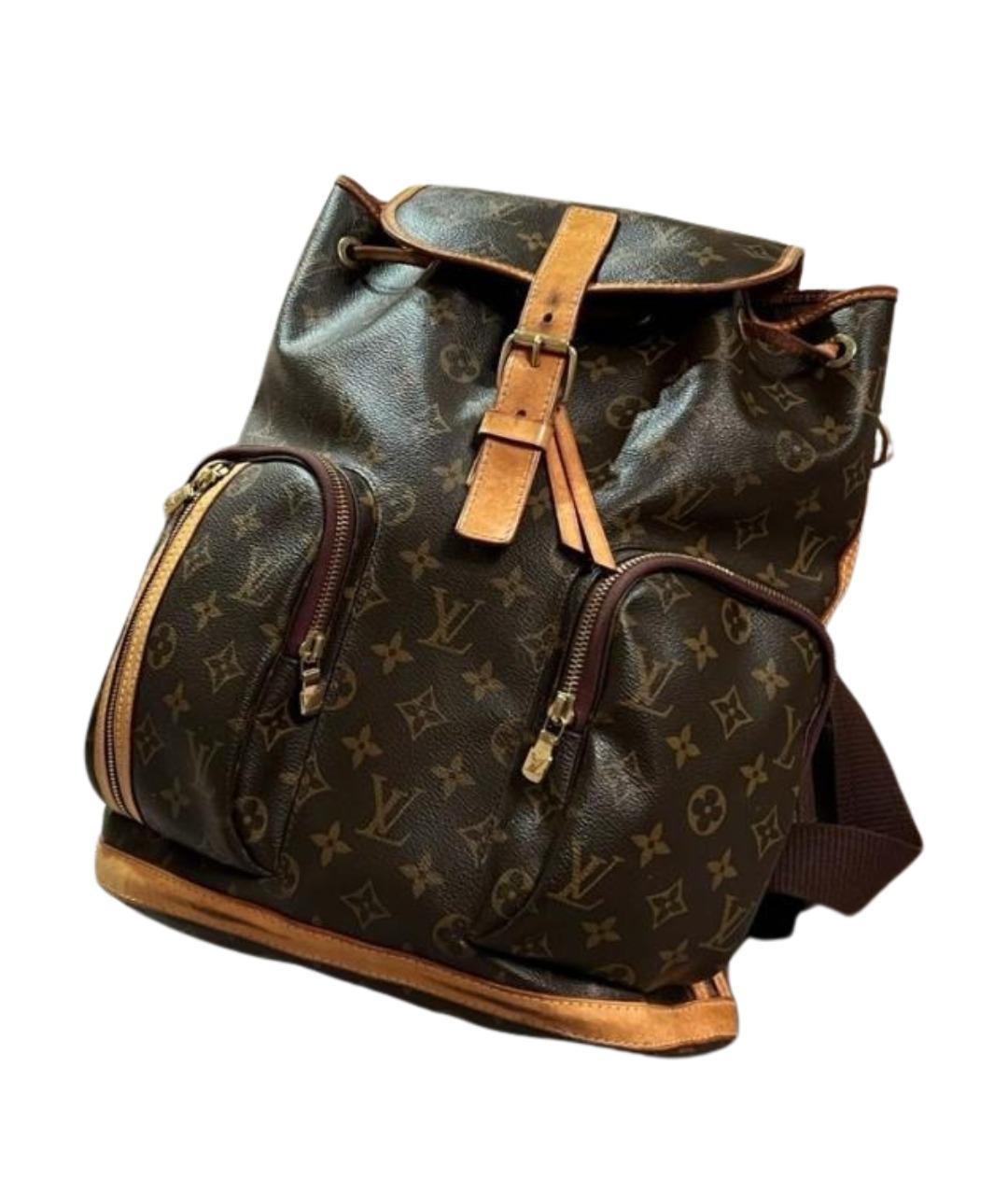 LOUIS VUITTON Коричневый рюкзак, фото 9