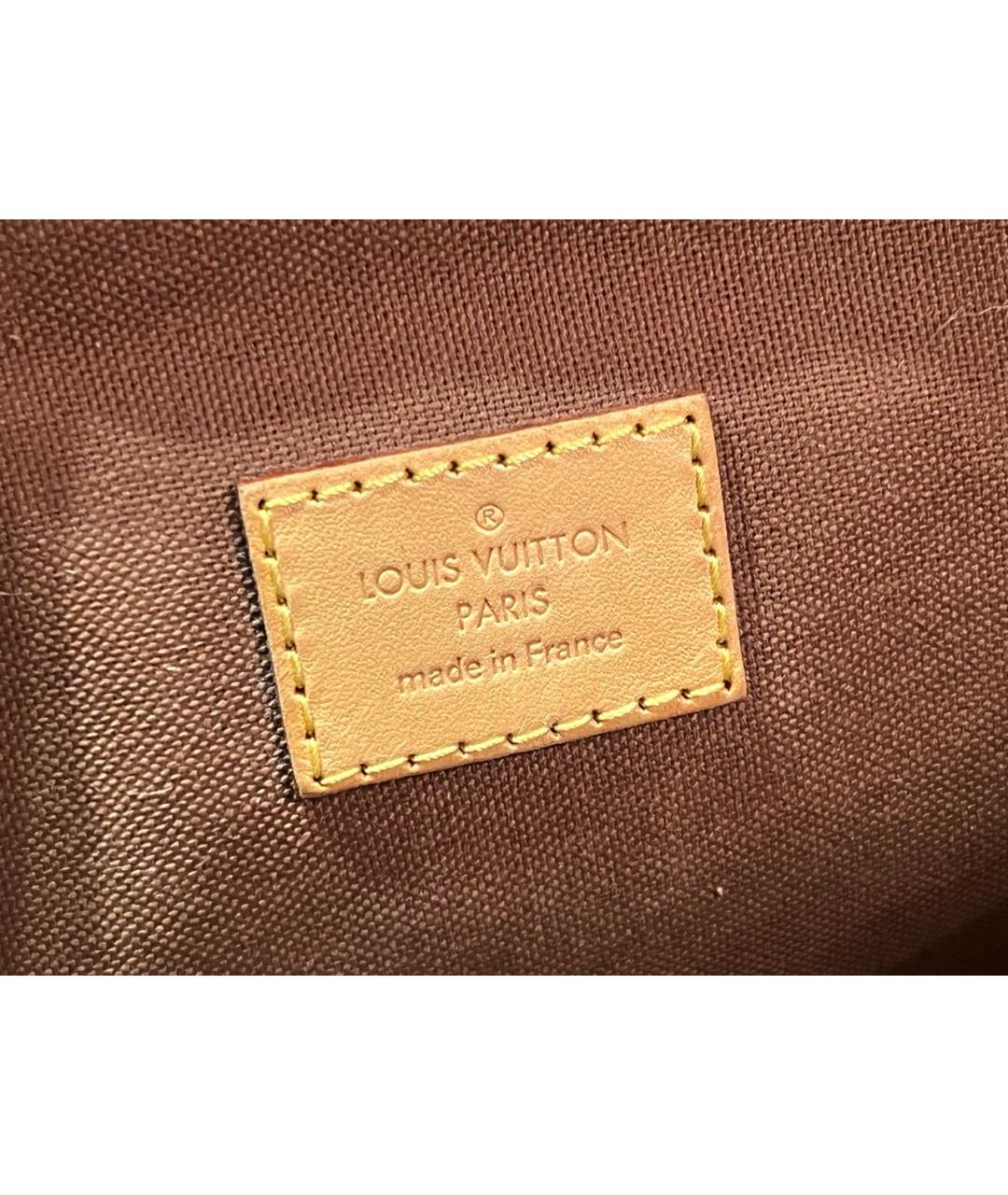 LOUIS VUITTON Коричневый рюкзак, фото 6