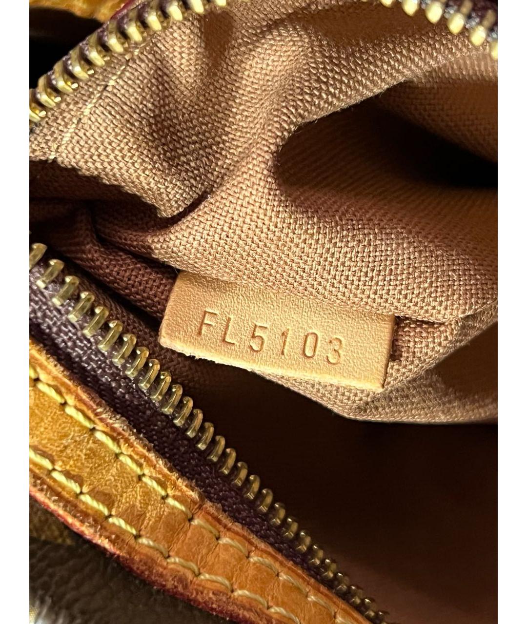 LOUIS VUITTON Коричневый рюкзак, фото 7