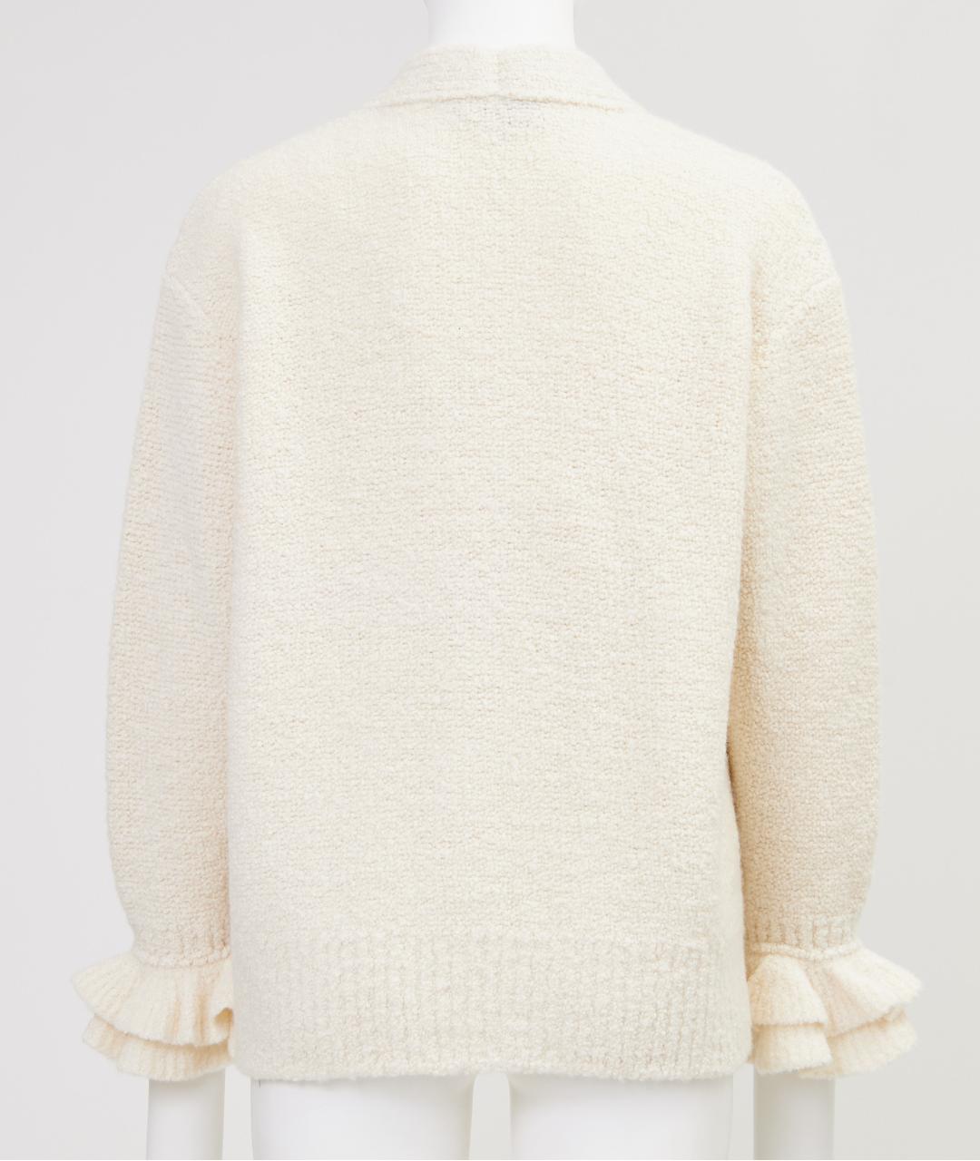 CHANEL Бежевый кашемировый кардиган, фото 2