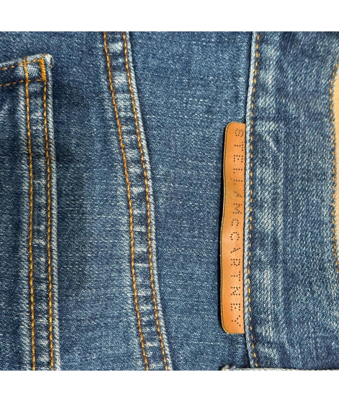 STELLA MCCARTNEY Синяя деним юбка макси, фото 4