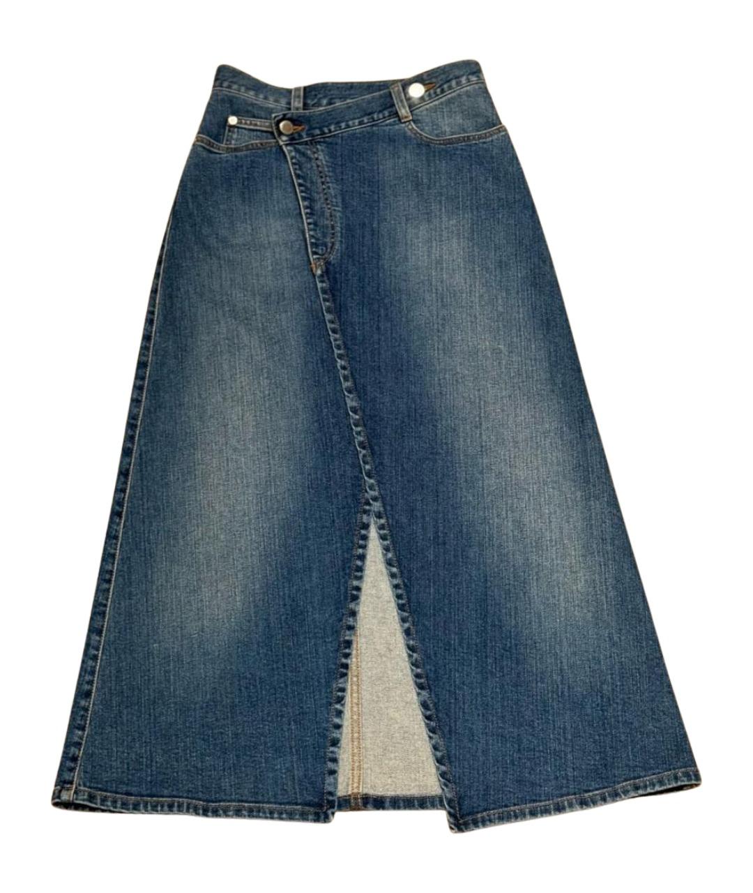 STELLA MCCARTNEY Синяя деним юбка макси, фото 1