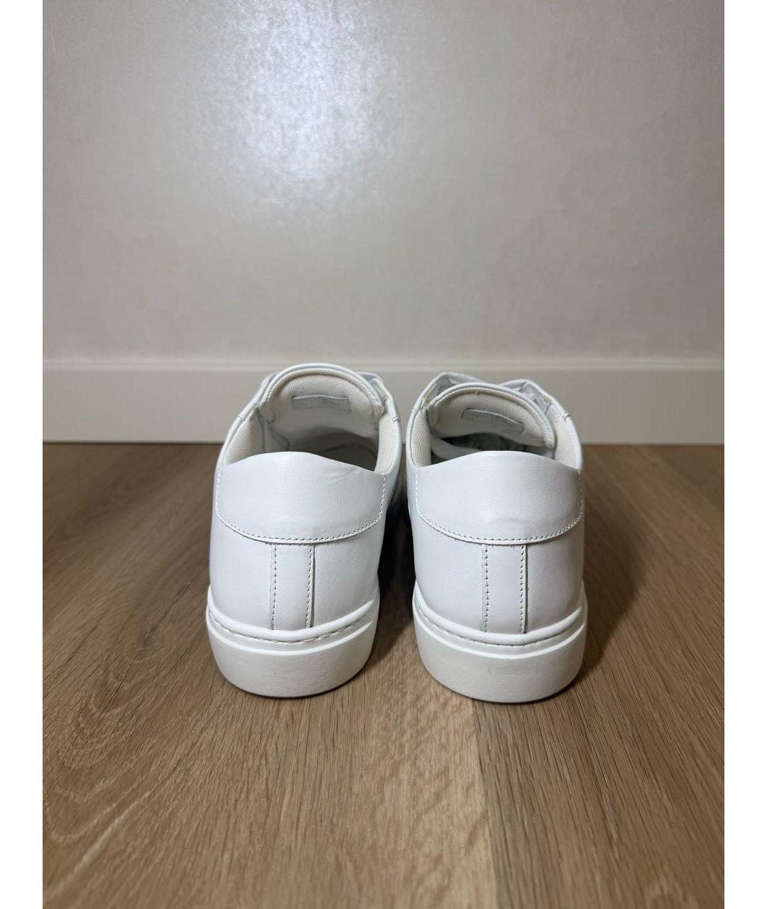 FABIANA FILIPPI Белые кожаные кеды, фото 4