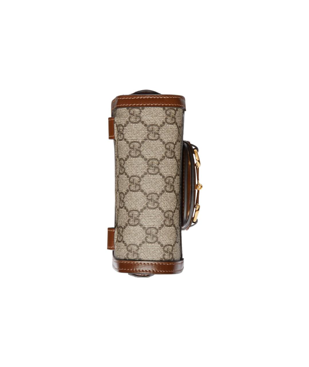 GUCCI Коричневая поясная сумка, фото 5