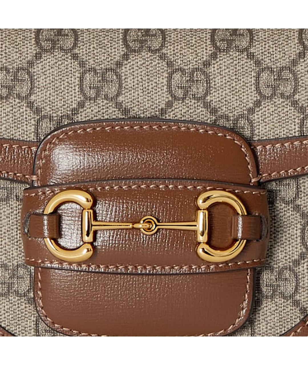 GUCCI Коричневая поясная сумка, фото 7