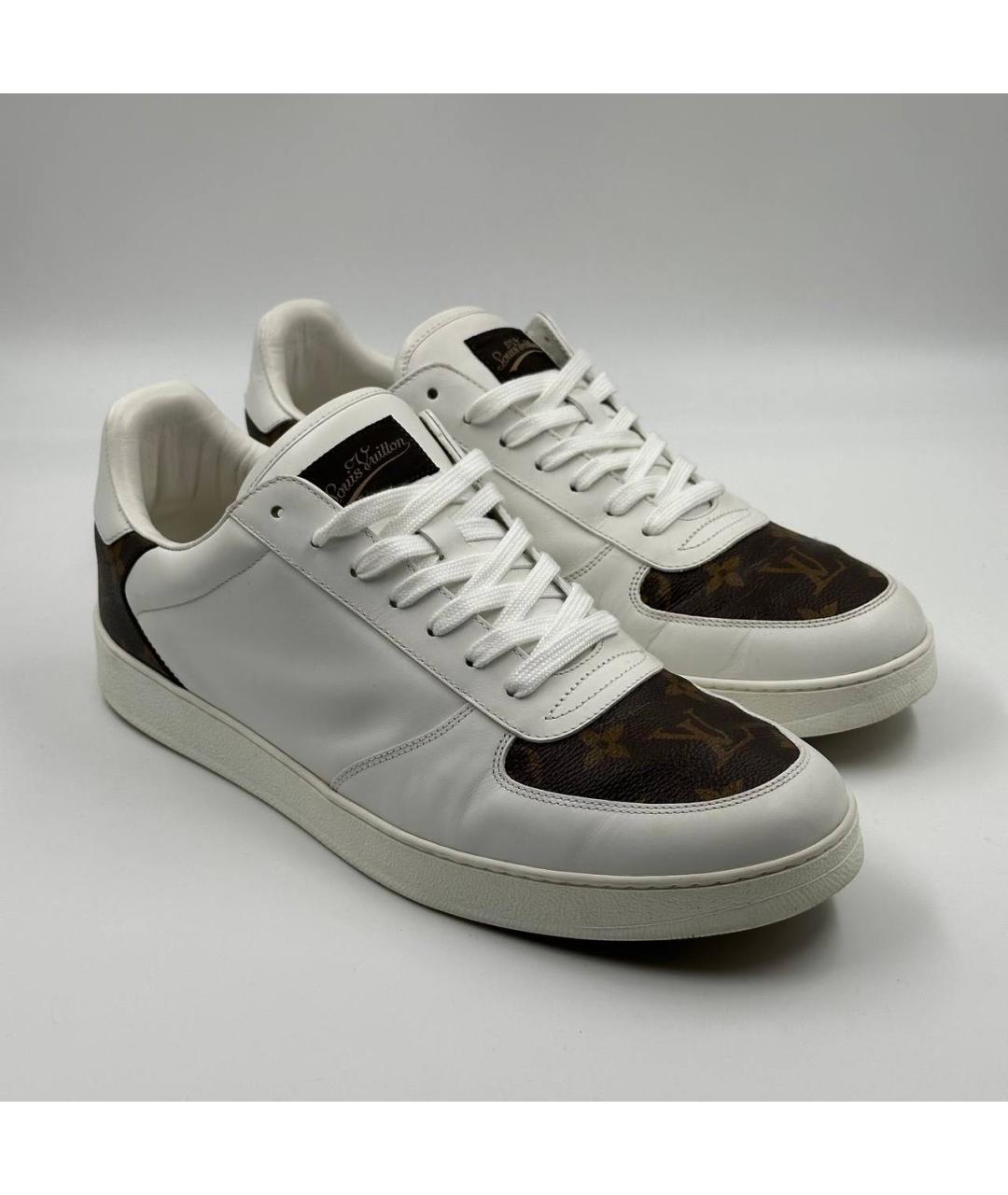 LOUIS VUITTON Белые низкие кроссовки / кеды, фото 2