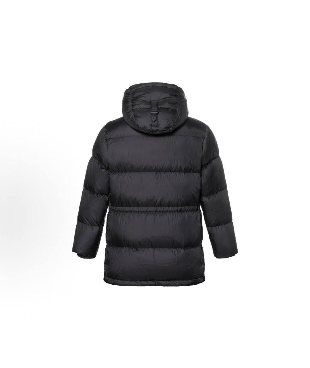 BURBERRY Черный полиэстеровый пуховик, фото 2