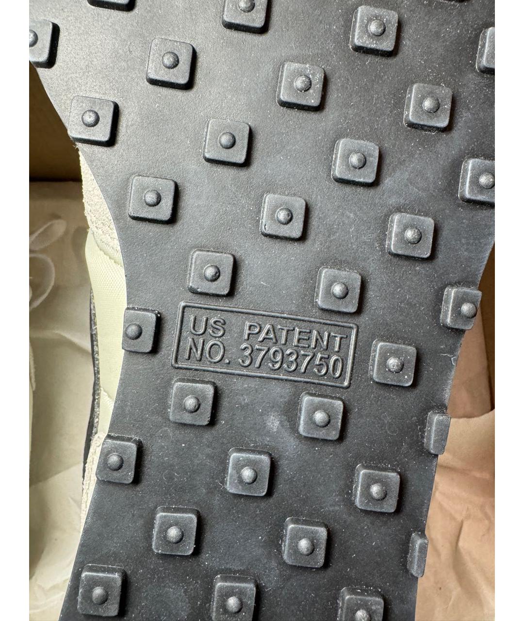 NIKE Белые замшевые низкие кроссовки / кеды, фото 6