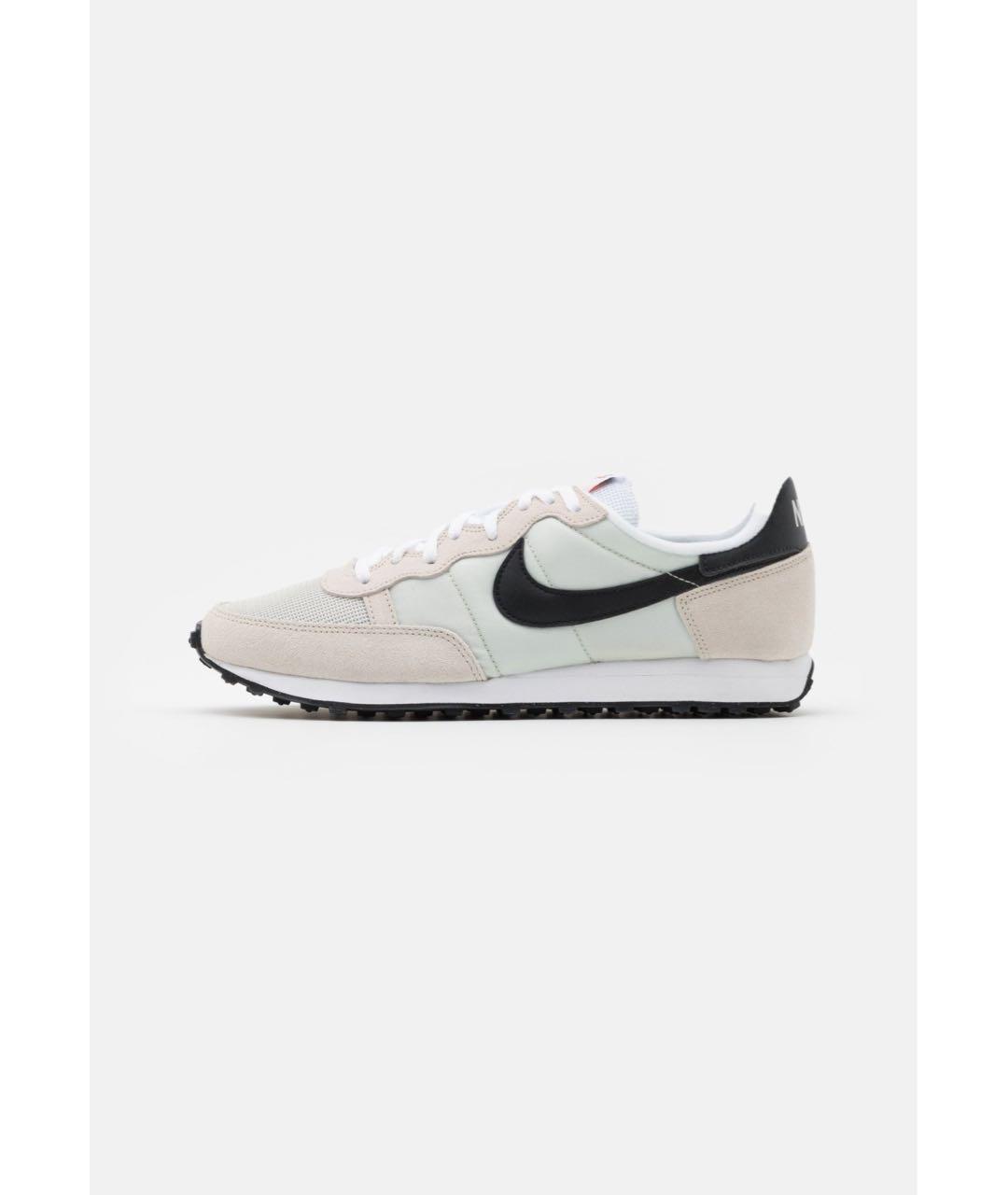 NIKE Белые замшевые низкие кроссовки / кеды, фото 9