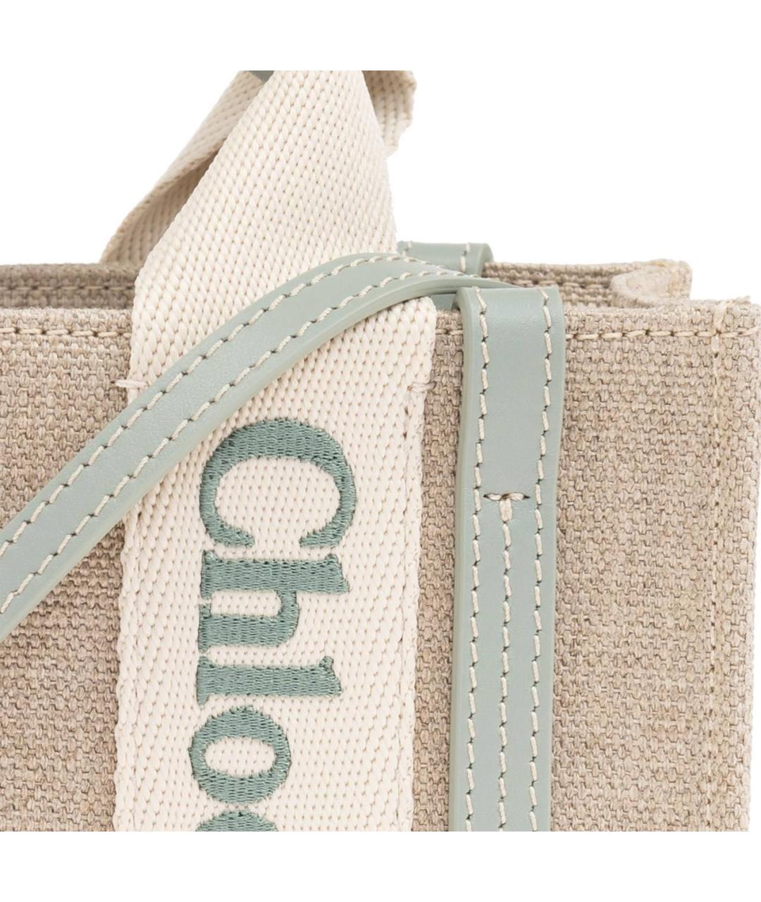 CHLOE Мульти хлопковая сумка через плечо, фото 4