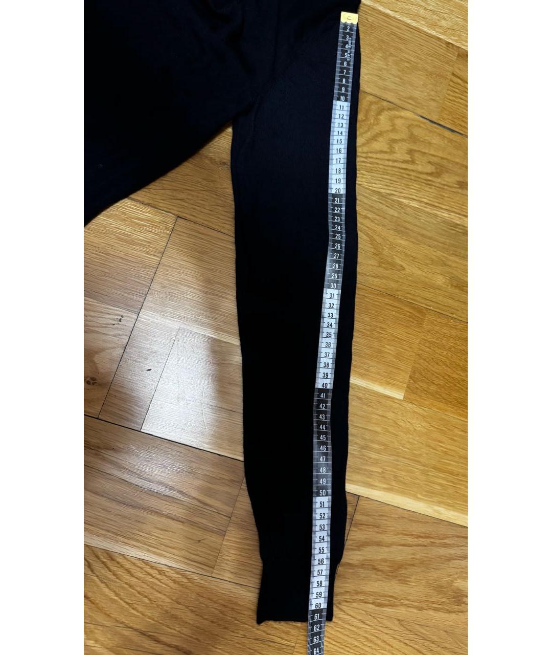 FERRAGAMO Черная кашемировая водолазка, фото 5