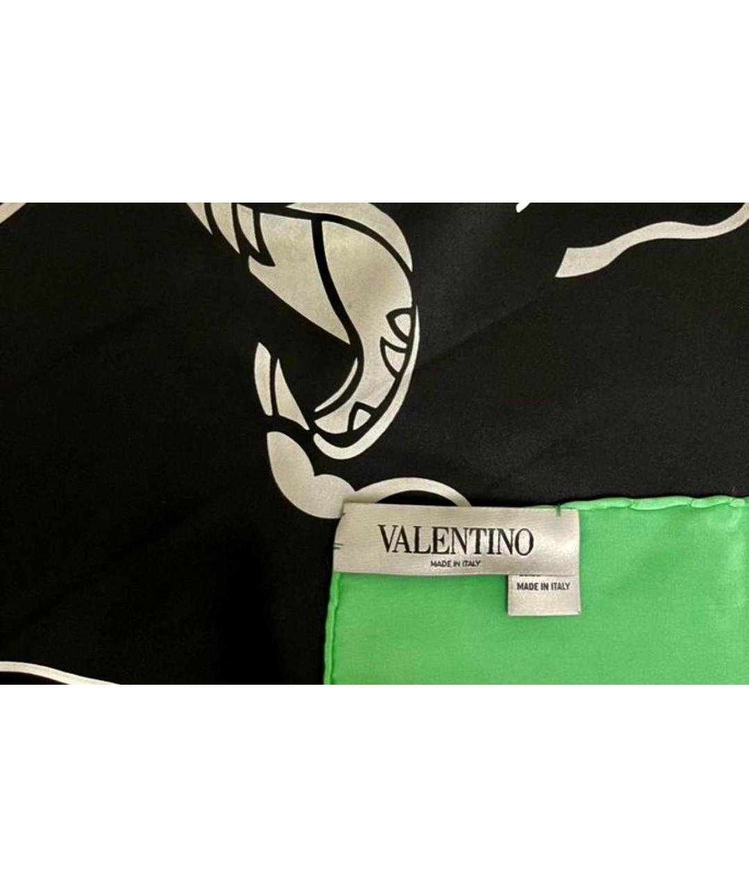 VALENTINO Мульти шелковый платок, фото 3