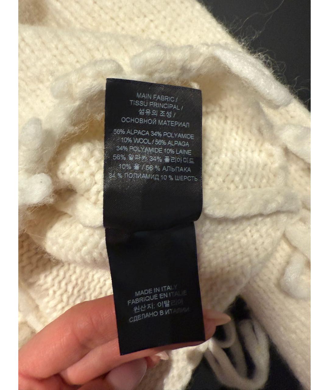 VETEMENTS Бежевый шерстяной костюм с юбками, фото 4