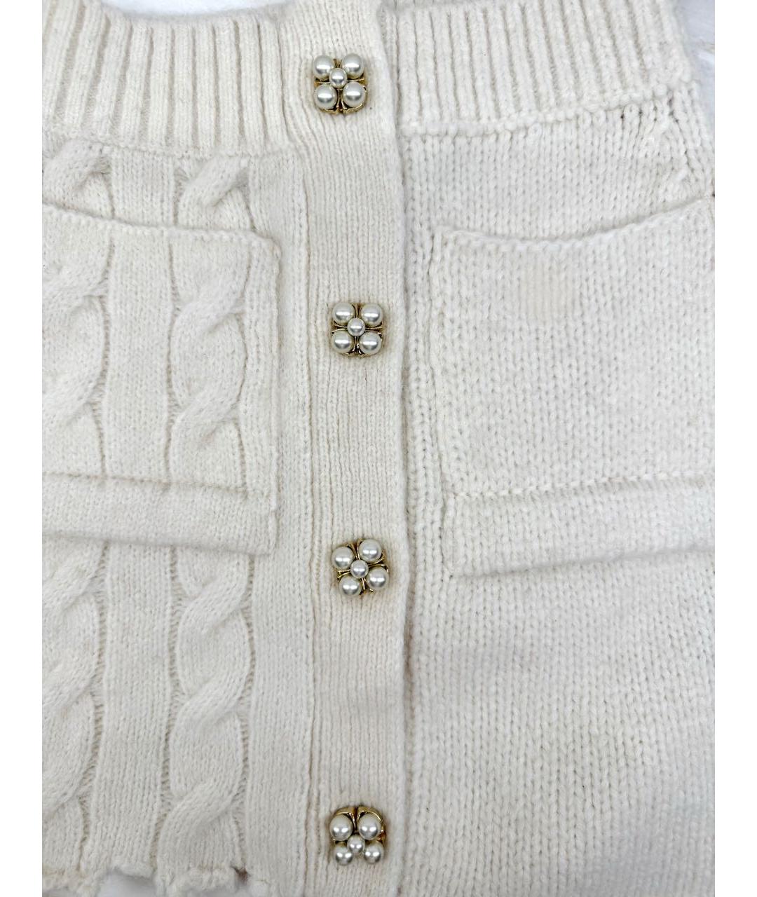 VETEMENTS Бежевый шерстяной костюм с юбками, фото 3