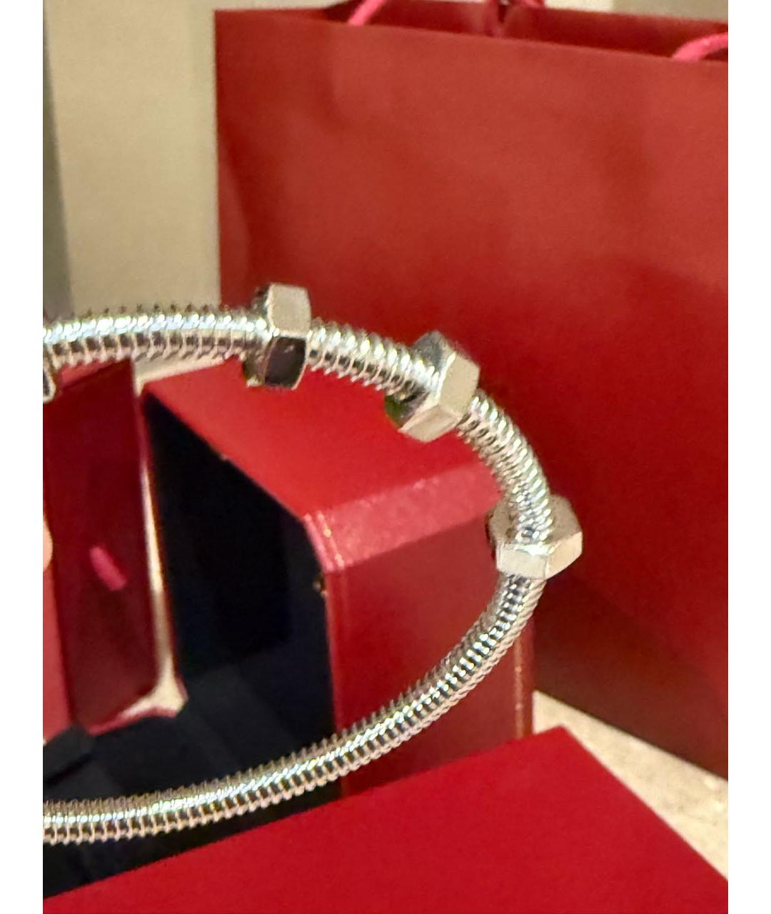 CARTIER Белый браслет из белого золота, фото 2