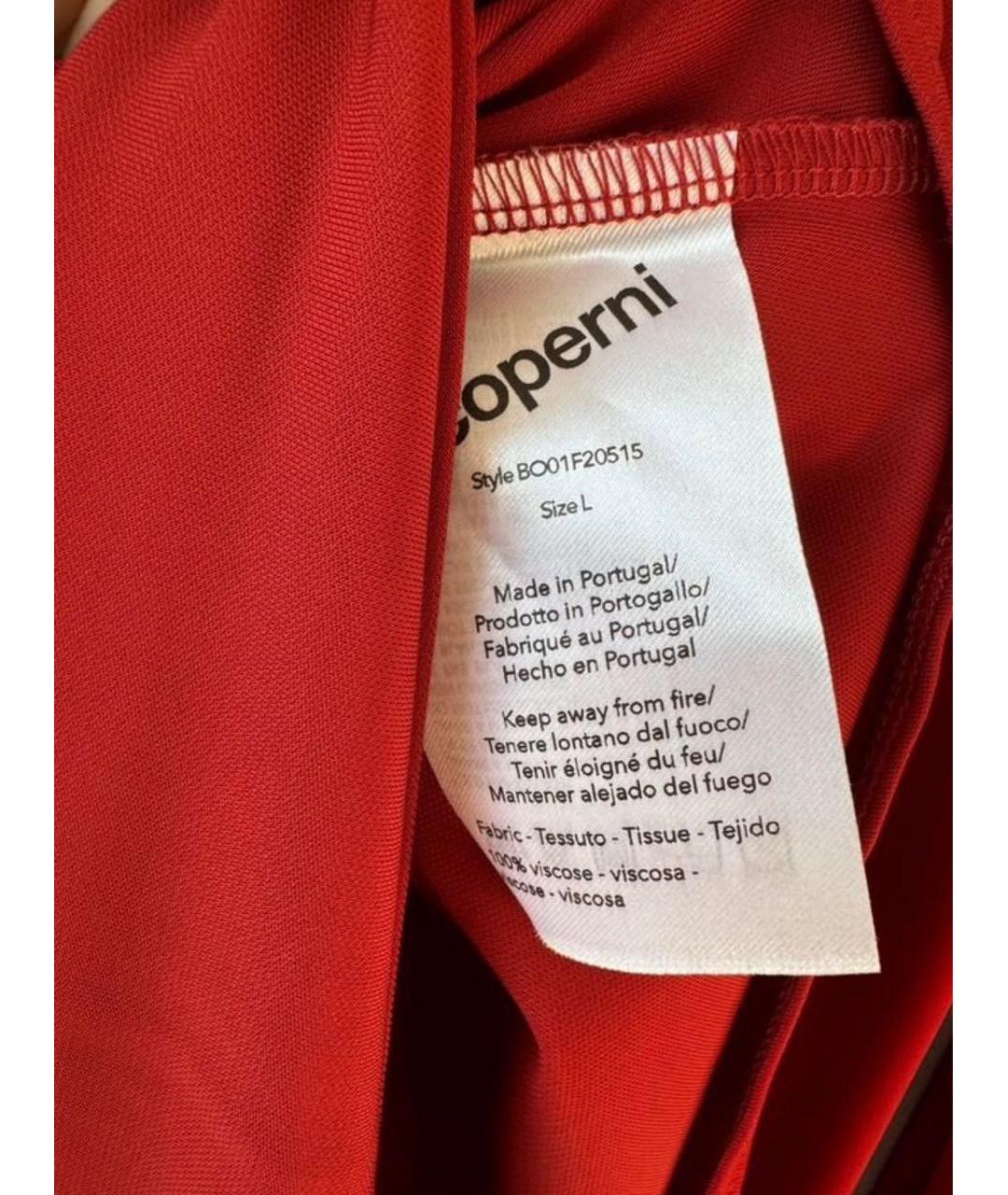 COPERNI Красная вискозная блузы, фото 6