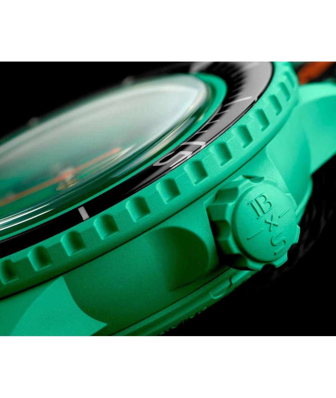 Swatch Зеленые керамические часы, фото 4