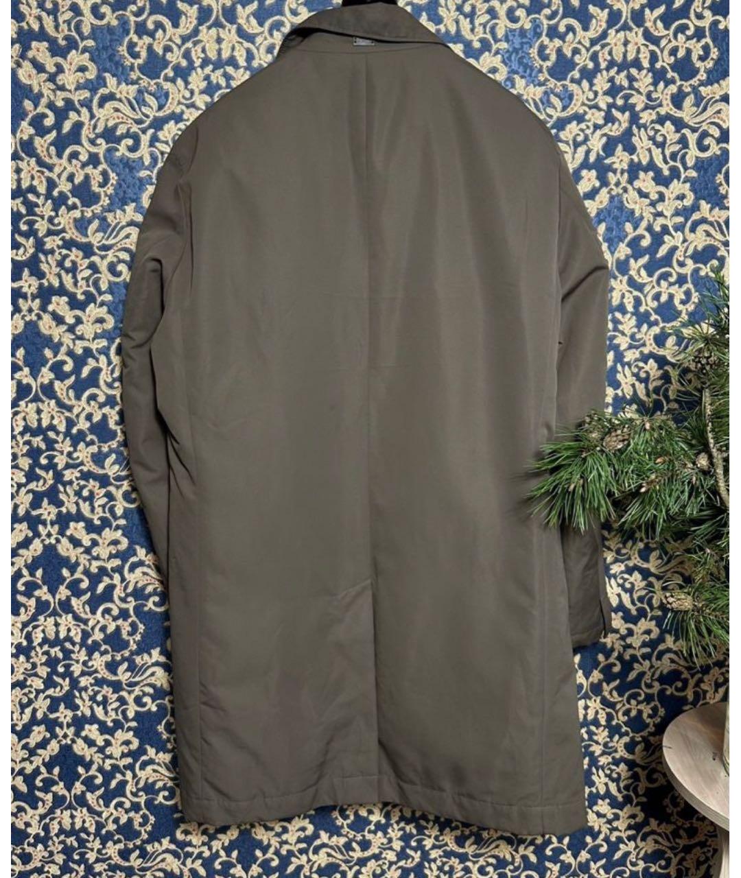 HUGO BOSS Коричневая полиэстеровая куртка, фото 2