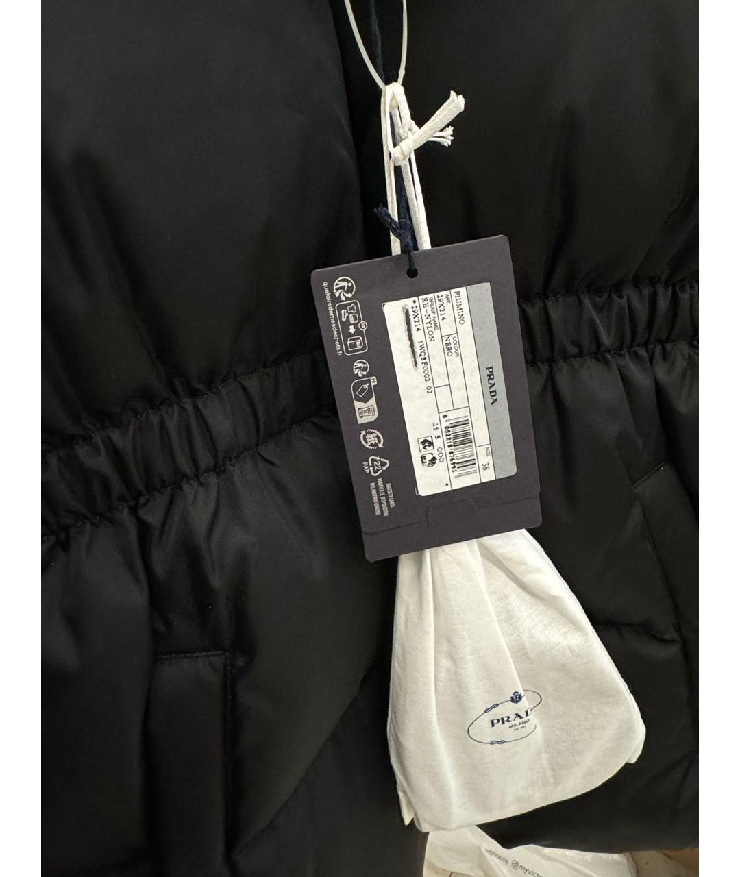 PRADA Черная куртка, фото 4