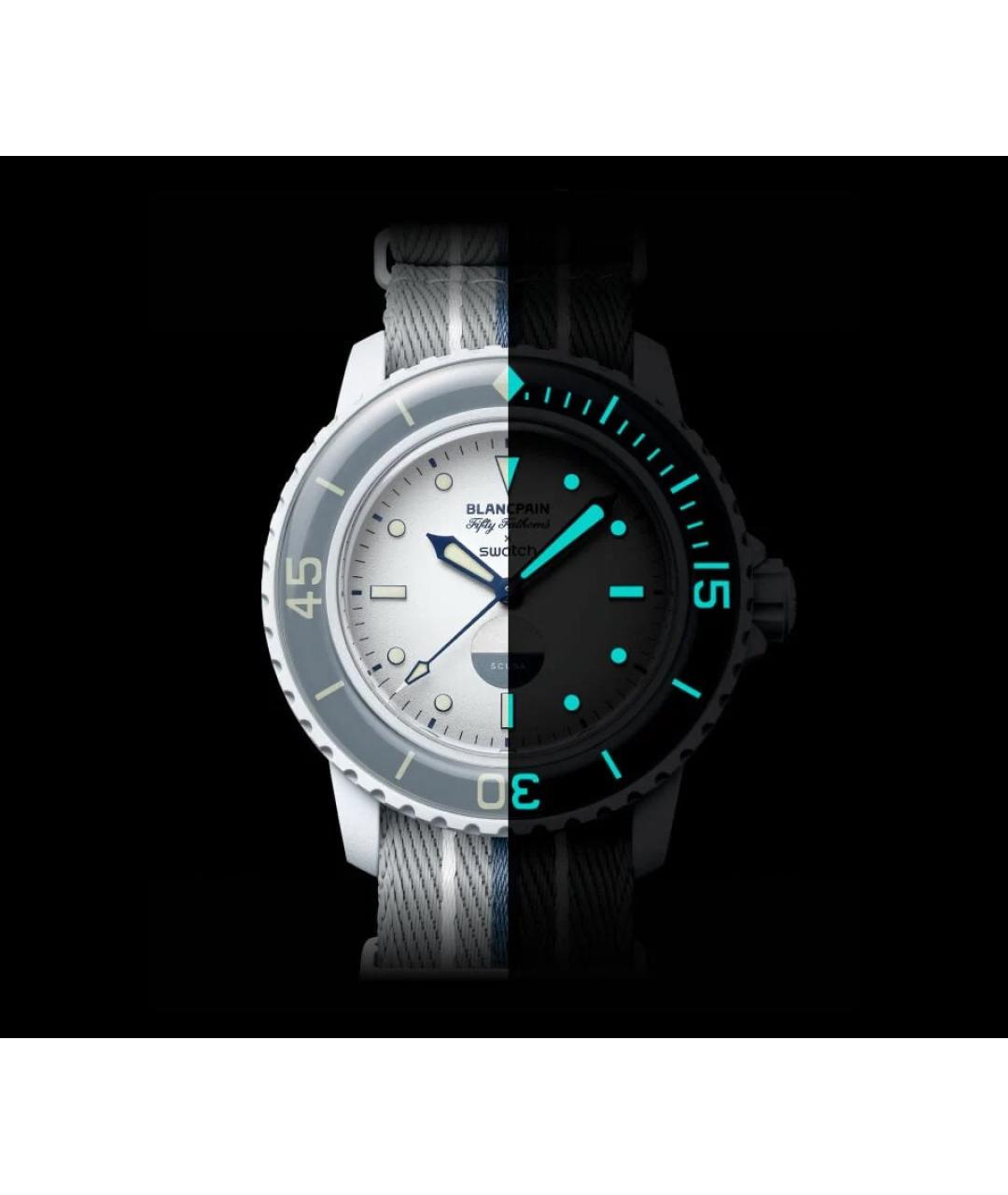 Swatch Серые керамические часы, фото 3