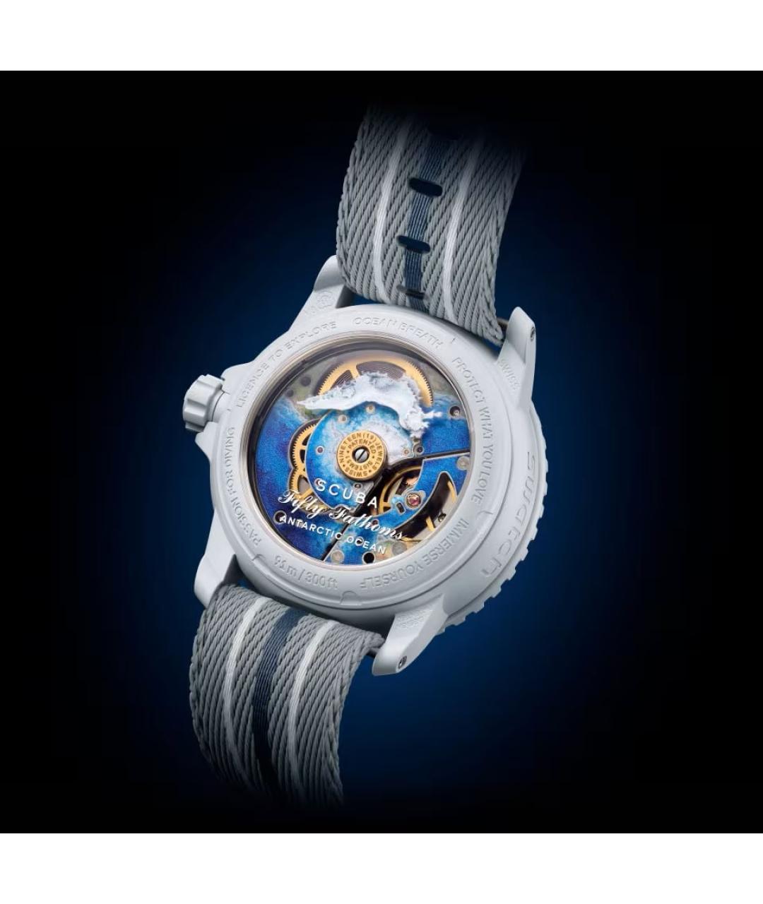 Swatch Серые керамические часы, фото 2