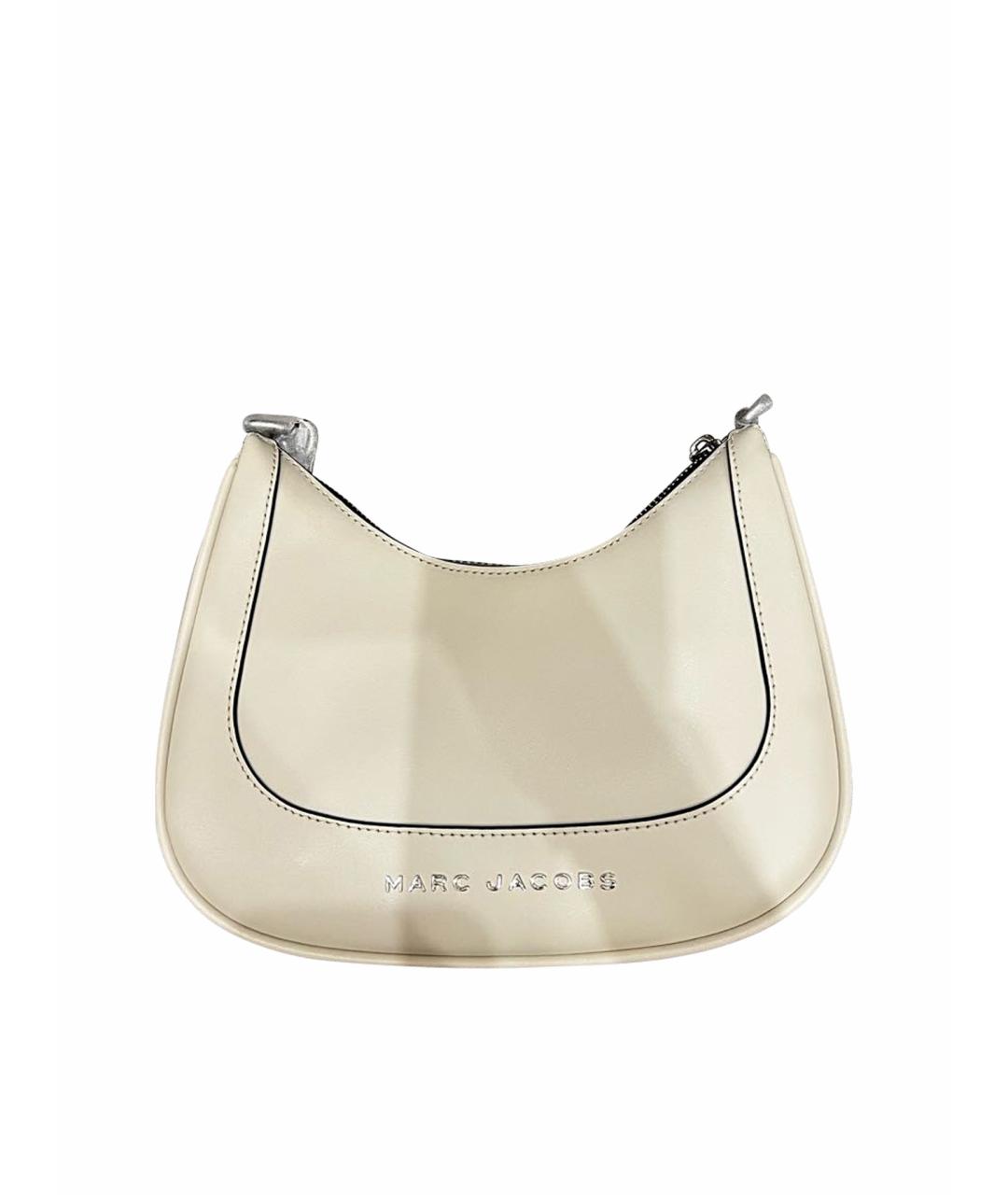 MARC JACOBS Белая кожаная сумка через плечо, фото 1