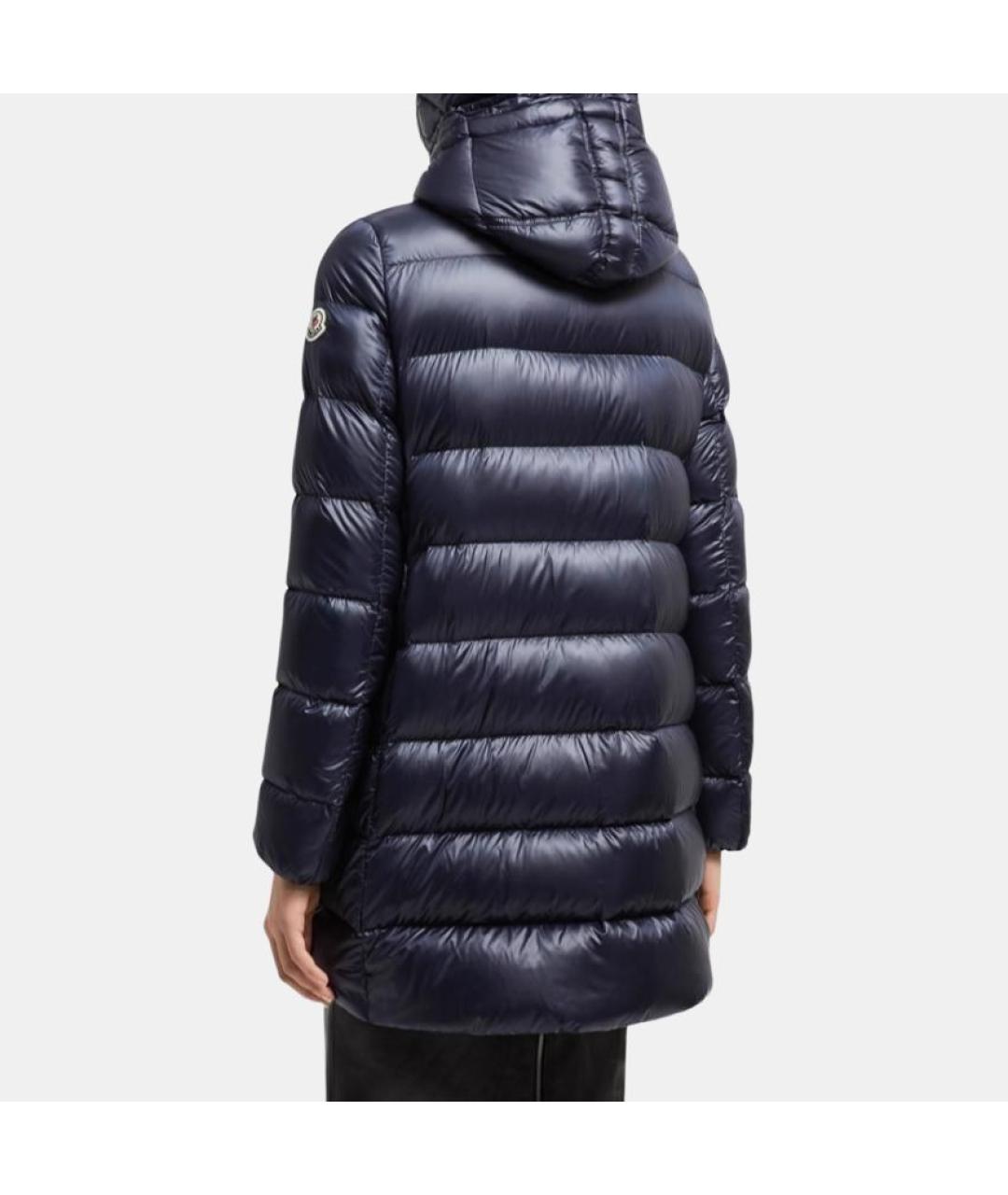 MONCLER Синий пуховик, фото 2