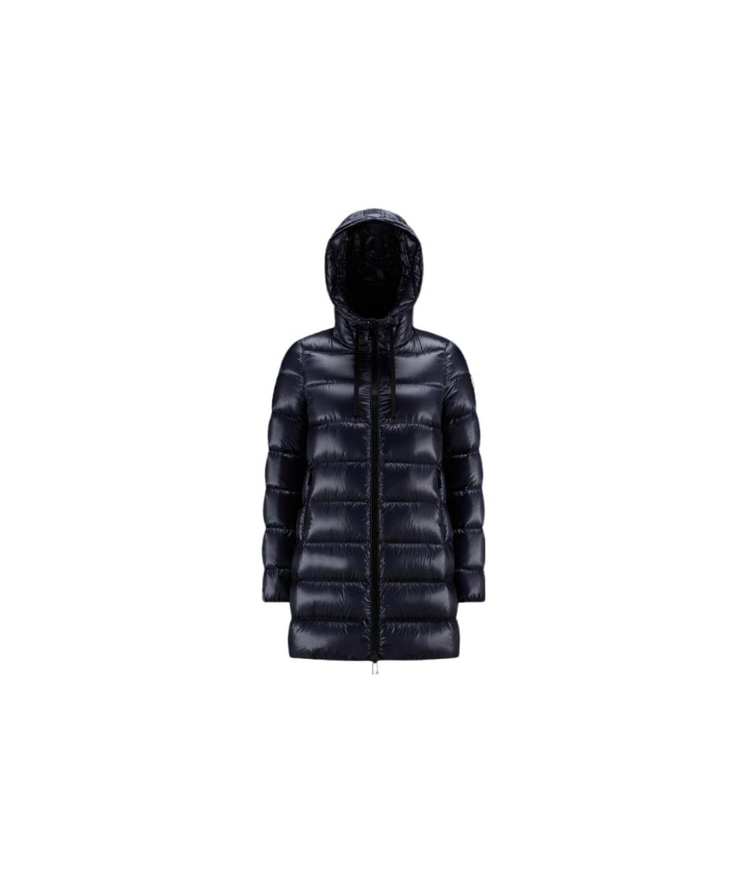 MONCLER Синий пуховик, фото 1