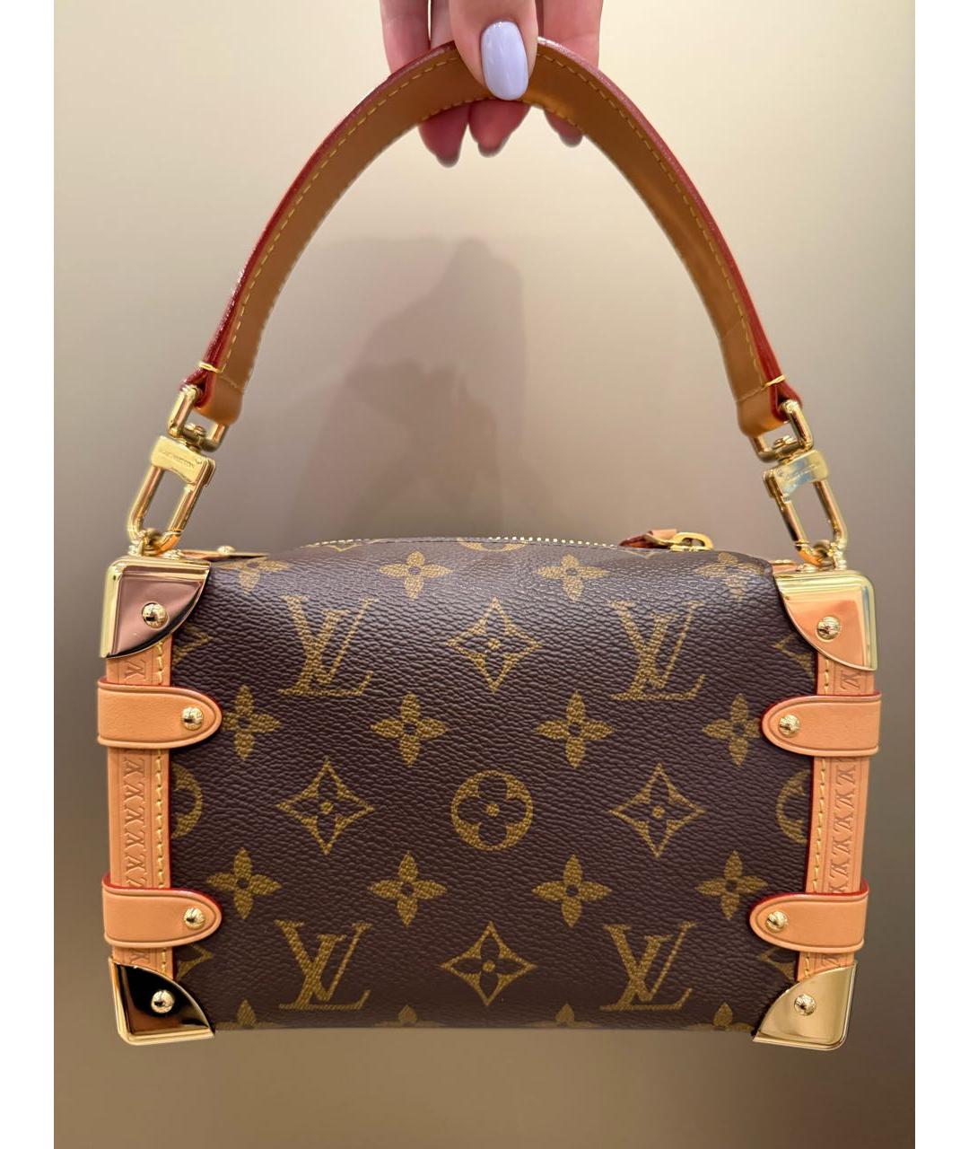 LOUIS VUITTON Коричневая сумка через плечо, фото 3