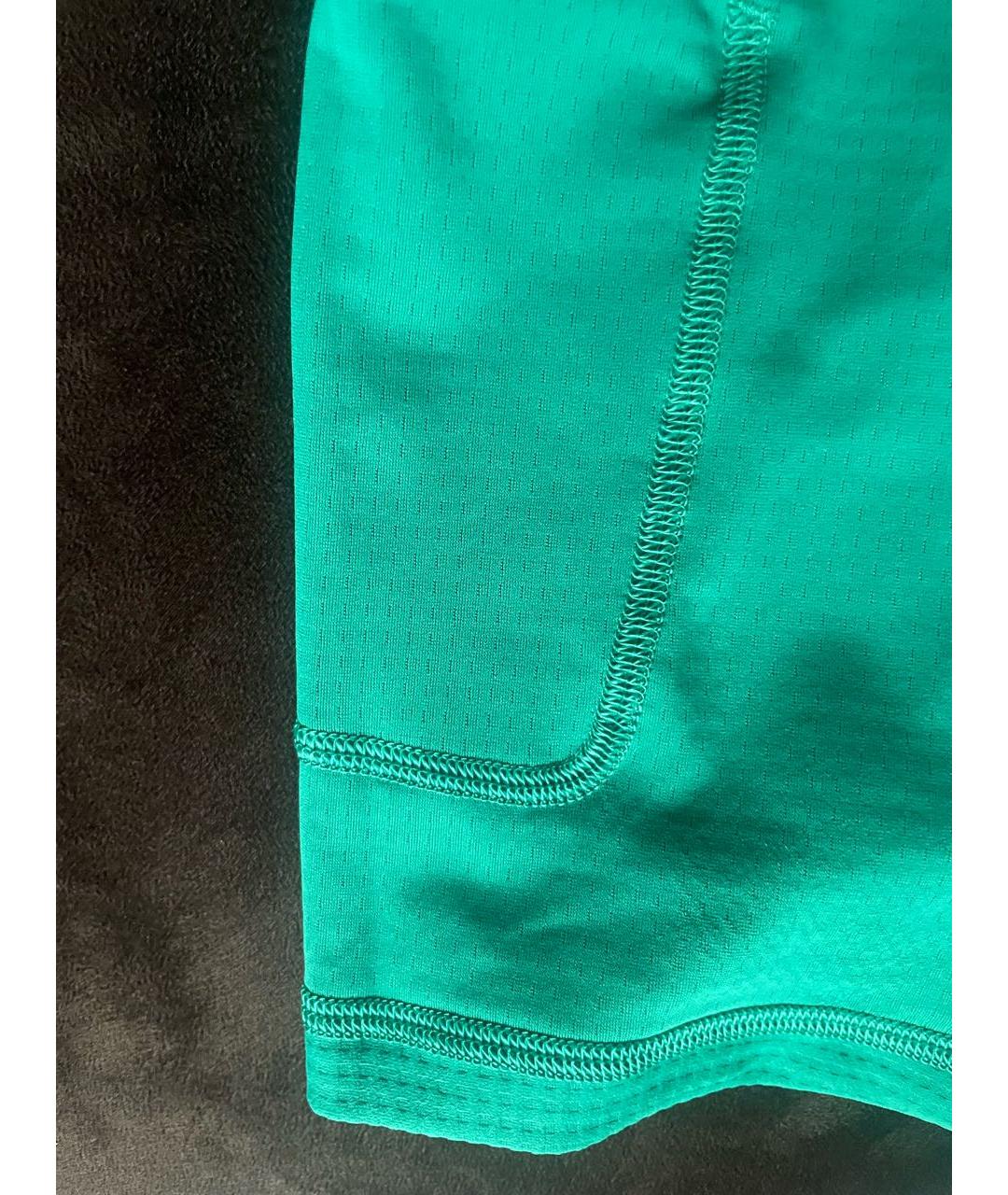 Lululemon Зеленые полиэстеровые шорты, фото 7