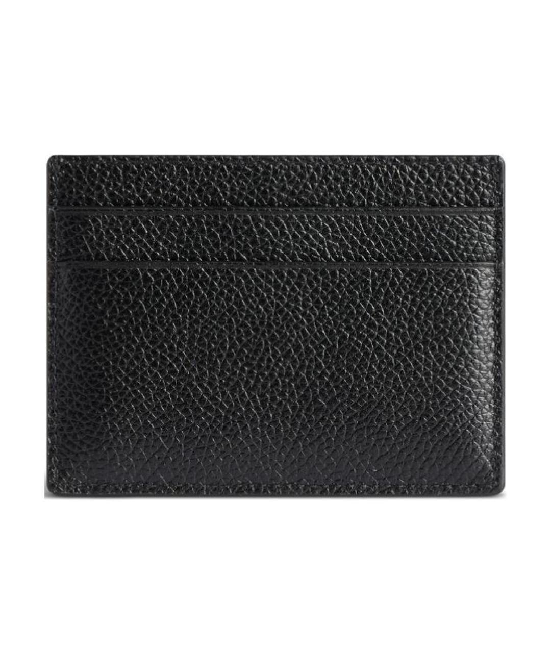 BALENCIAGA Черный кожаный кардхолдер, фото 2