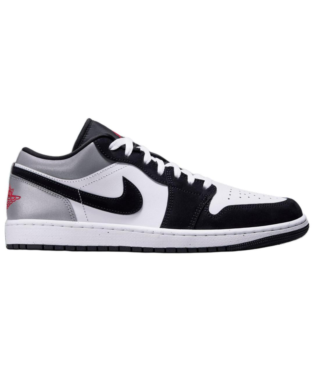 JORDAN Черные кожаные высокие кроссовки / кеды, фото 1