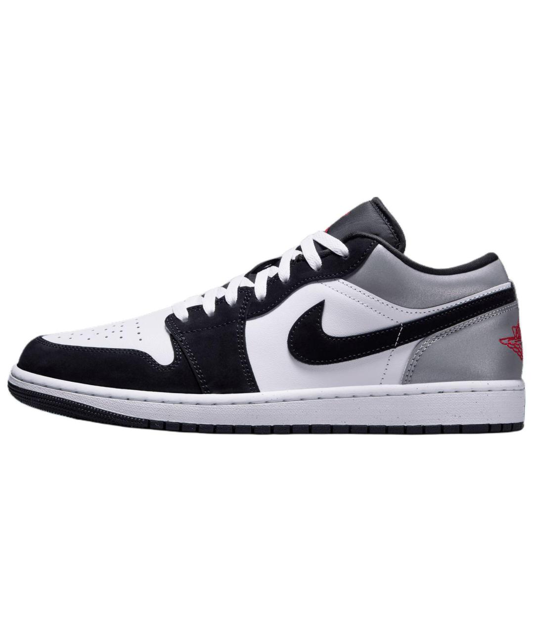 JORDAN Черные кожаные высокие кроссовки / кеды, фото 2