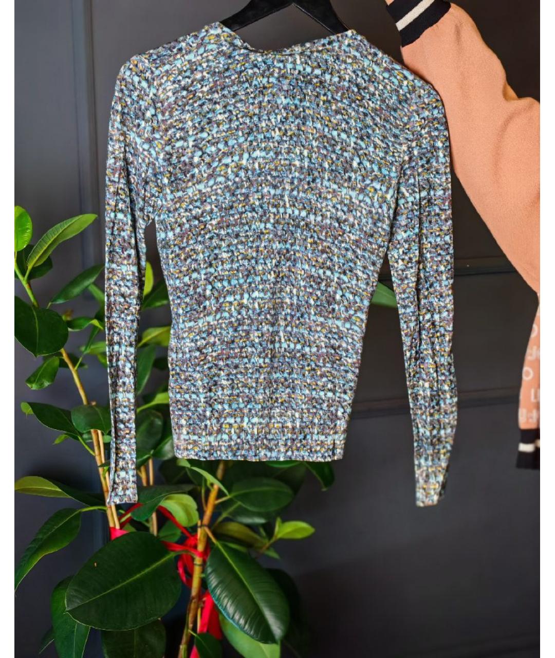 DOLCE&GABBANA Мульти шерстяной кардиган, фото 2