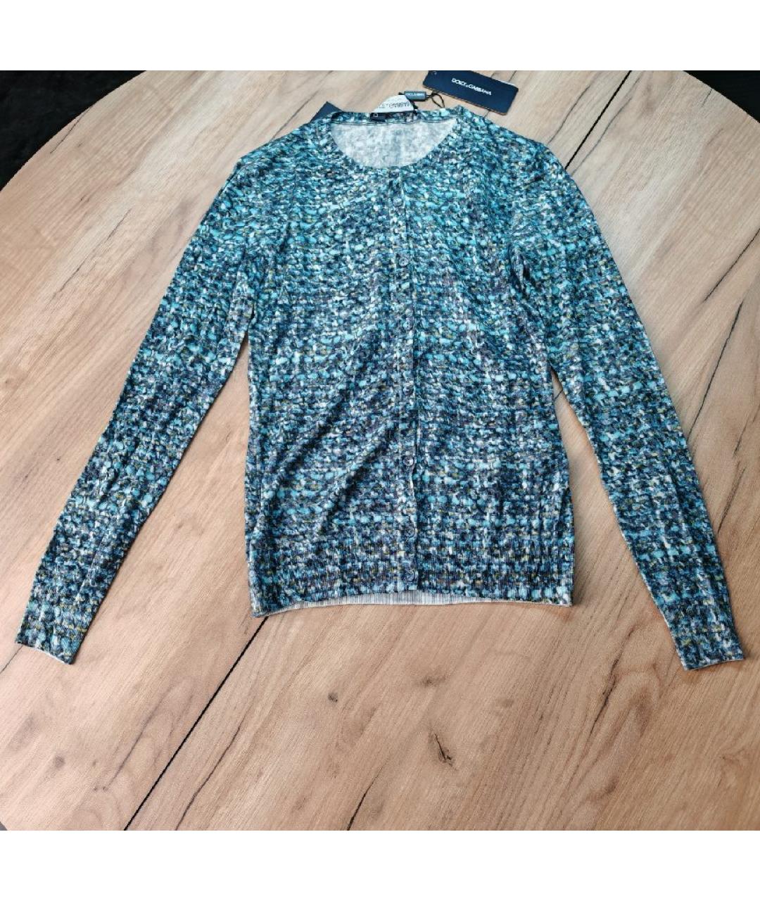 DOLCE&GABBANA Мульти шерстяной кардиган, фото 3