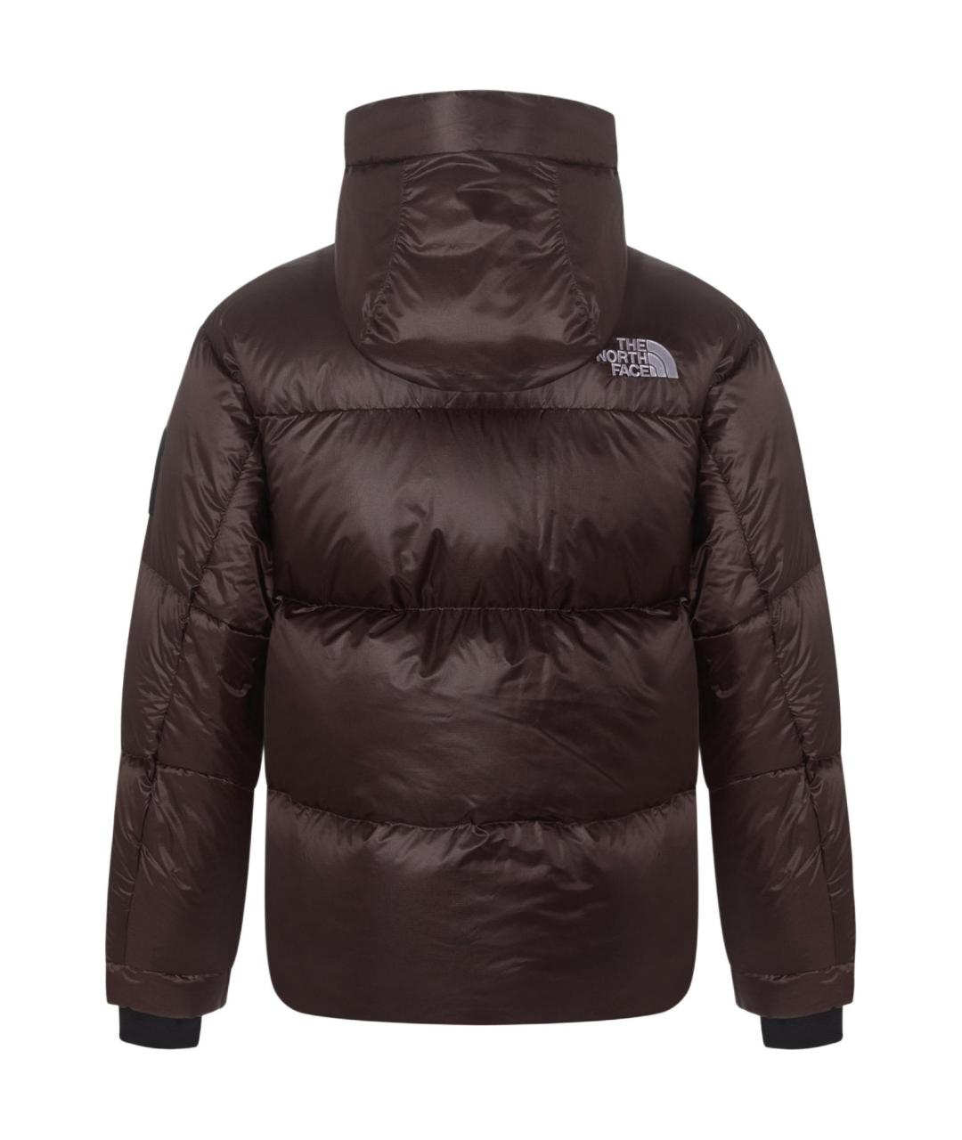 THE NORTH FACE Коричневый пуховик, фото 2