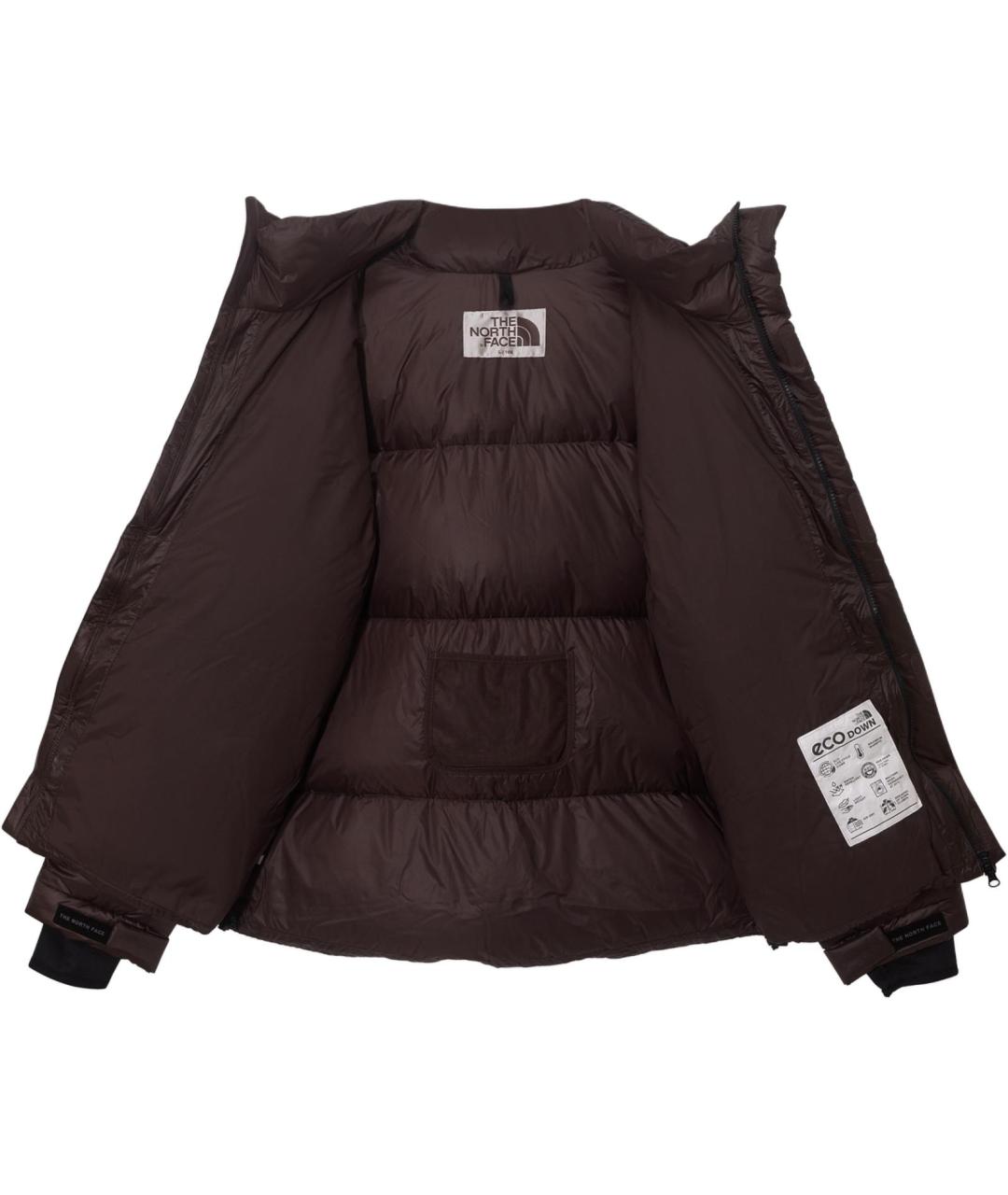 THE NORTH FACE Коричневый пуховик, фото 3