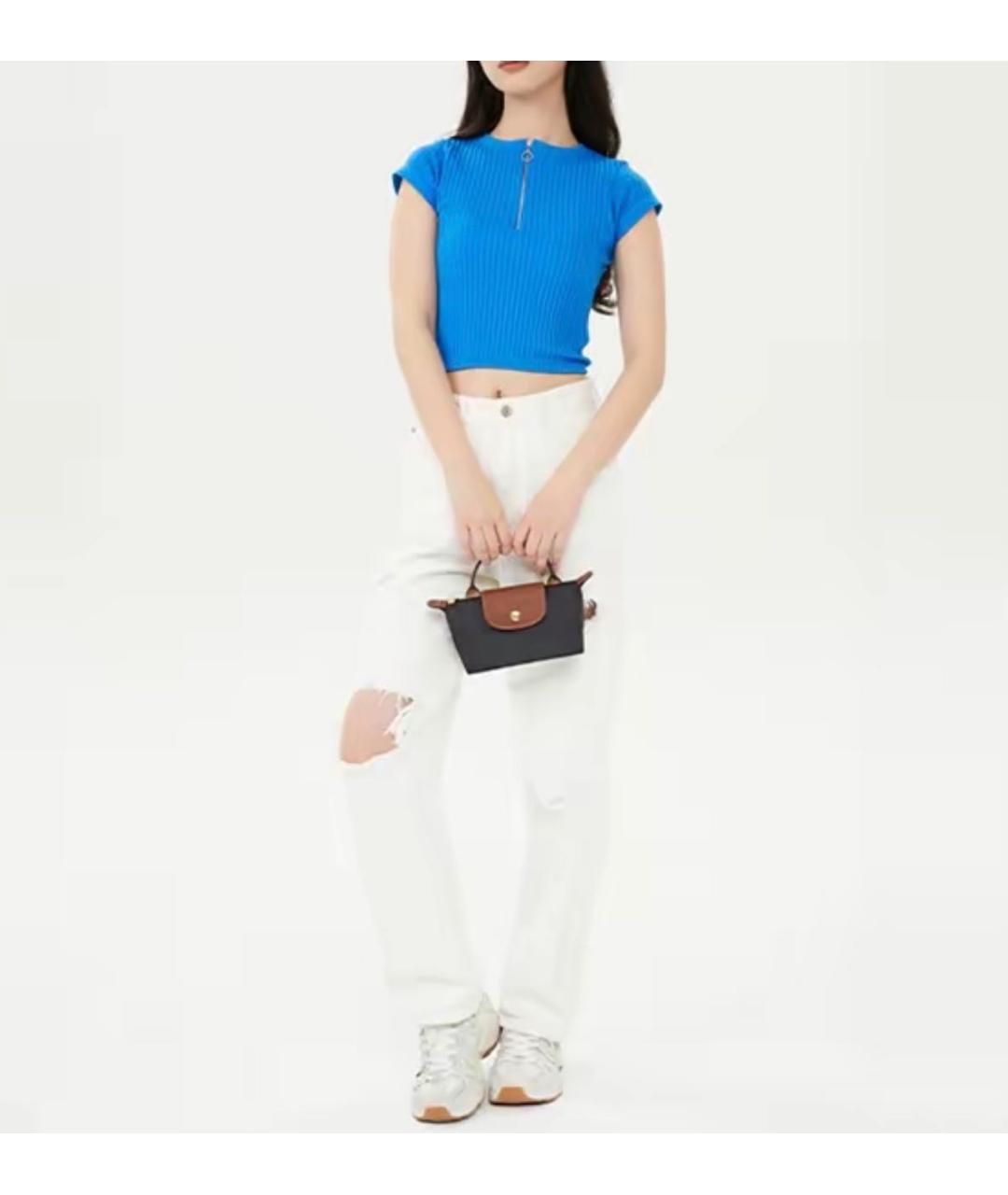 LONGCHAMP Черная сумка с короткими ручками, фото 3