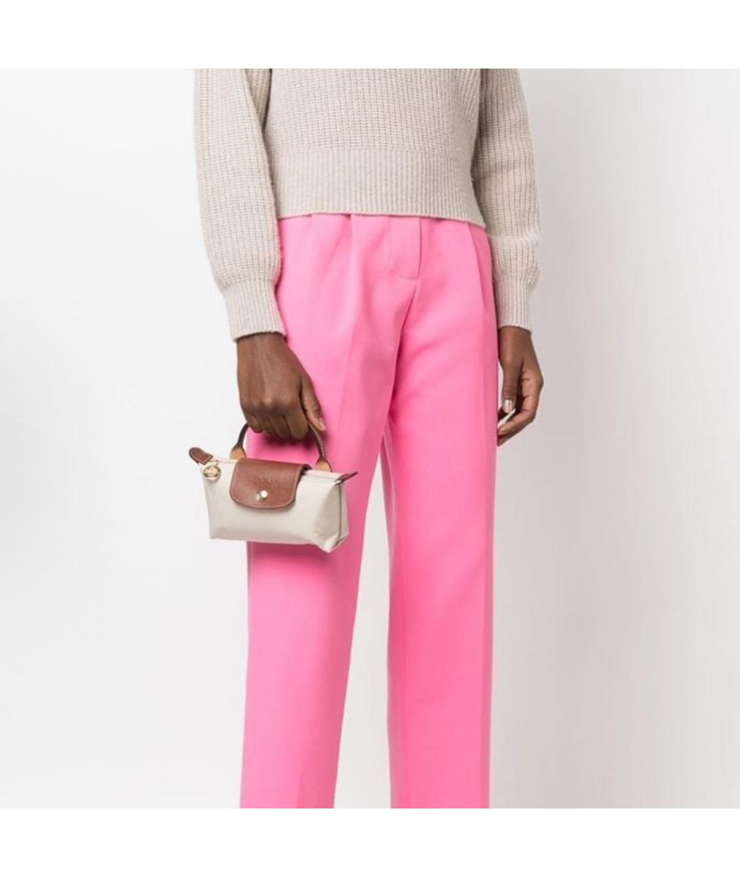 LONGCHAMP Бежевая сумка с короткими ручками, фото 3