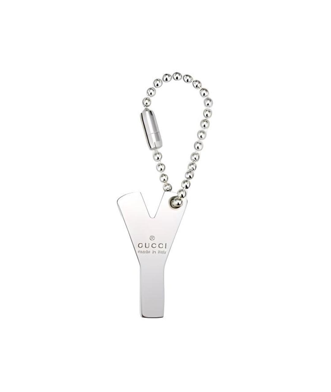 GUCCI Серебряная серебряная подвеска, фото 2