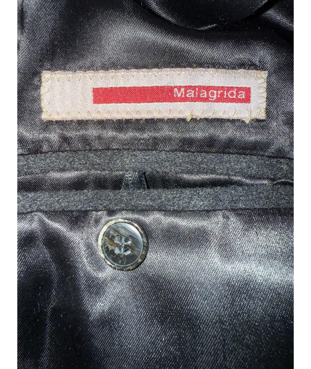 LORO PIANA Черное шерстяное пальто, фото 5